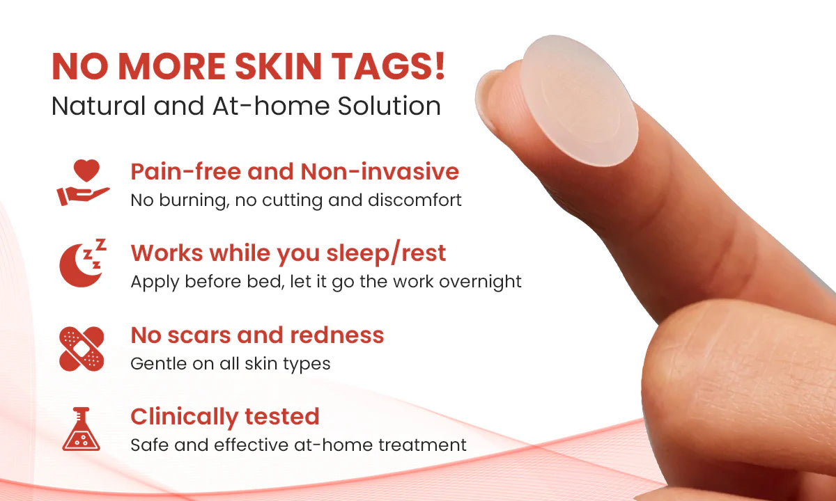 Derma Smooth Skin Tag Removal Patches